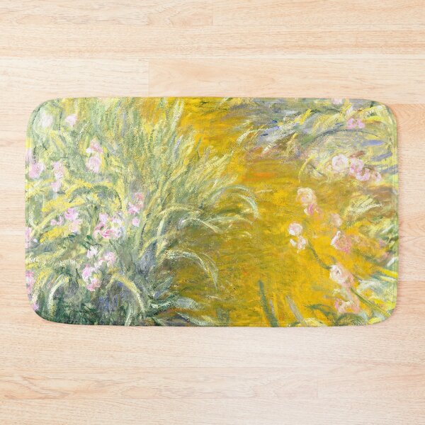 Item preview, Impressionist Painting The Path through the Irises (1914–1917) by Claude Monet designed and sold by Designedbysm.