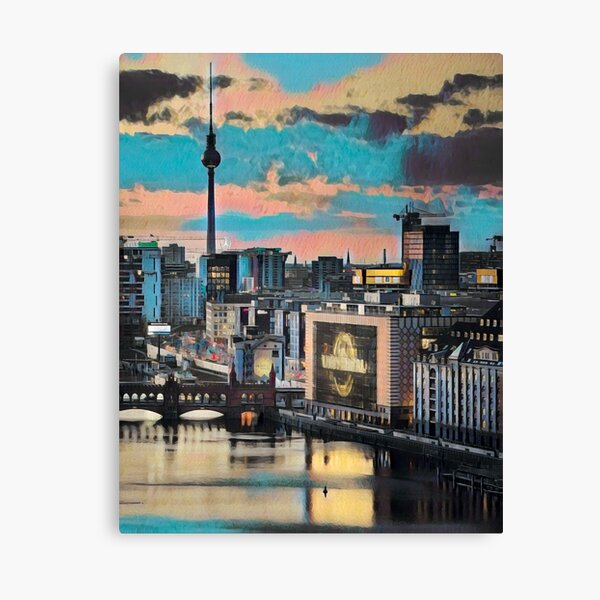 Artikel-Vorschau von Berliner Skyline, designt und verkauft von Sofia-Draws.