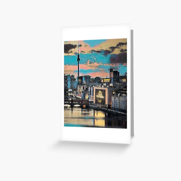 Artikel-Vorschau von Berliner Skyline, designt und verkauft von Sofia-Draws.