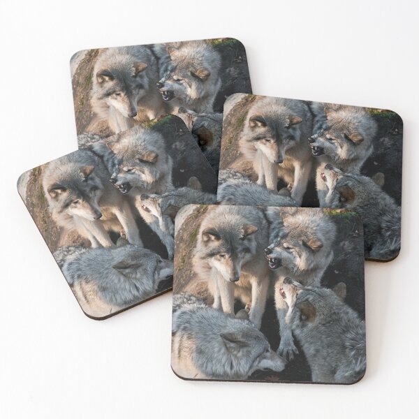 Item preview, Gray Wolves designed and sold by Michael Cummings.
