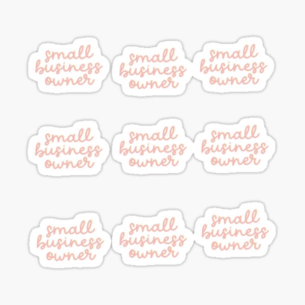 Item preview, small business owner - pink designed and sold by AphroditeByE888.