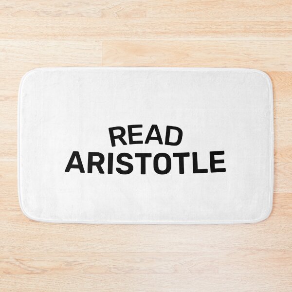 Item preview, READ ARISTOTLE, PHILOSOPHY BOOKS & PHILOSOPHER QUOTES DESIGN designed and sold by shirtpress.