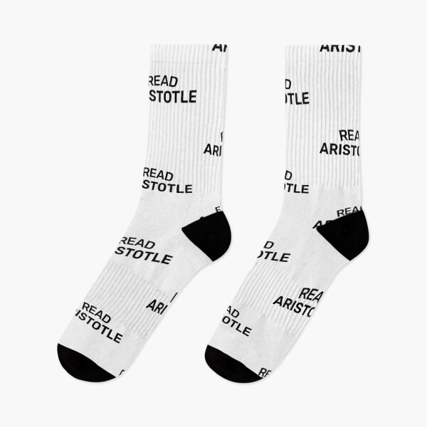 Item preview, READ ARISTOTLE, PHILOSOPHY BOOKS & PHILOSOPHER QUOTES DESIGN designed and sold by shirtpress.