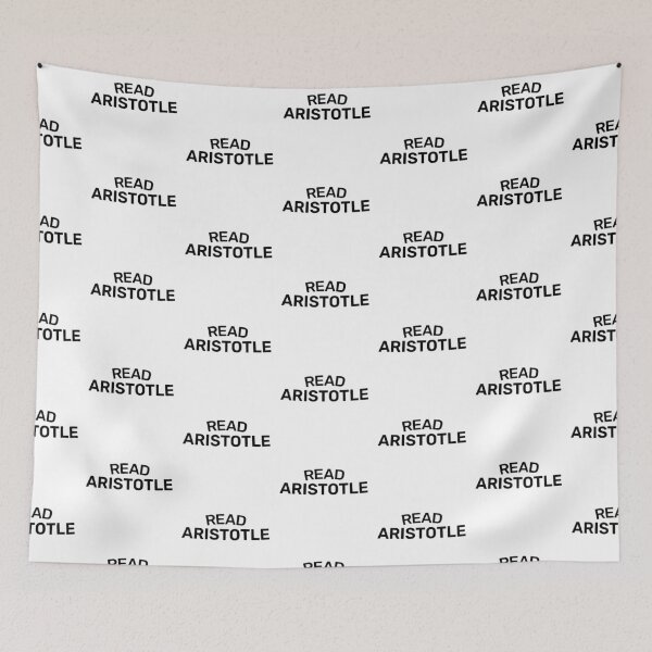 Item preview, READ ARISTOTLE, PHILOSOPHY BOOKS & PHILOSOPHER QUOTES DESIGN designed and sold by shirtpress.