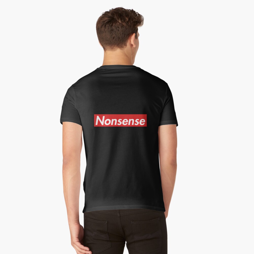 Item preview, V-Neck T-Shirt designed and sold by NonsenseItems.