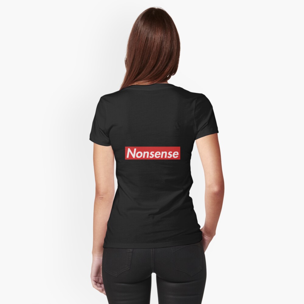Item preview, Fitted T-Shirt designed and sold by NonsenseItems.