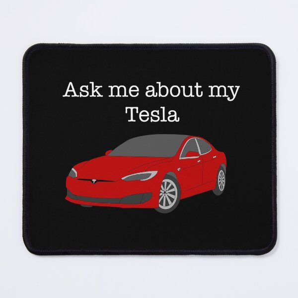Item preview, Model S - Pregúntame acerca de mi Tesla (rojo) designed and sold by karyann.