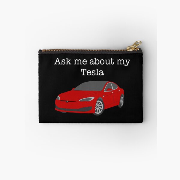 Item preview, Model S - Pregúntame acerca de mi Tesla (rojo) designed and sold by karyann.