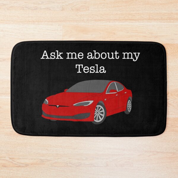 Item preview, Model S - Ask Me About My Tesla (Red) designed and sold by karyann.