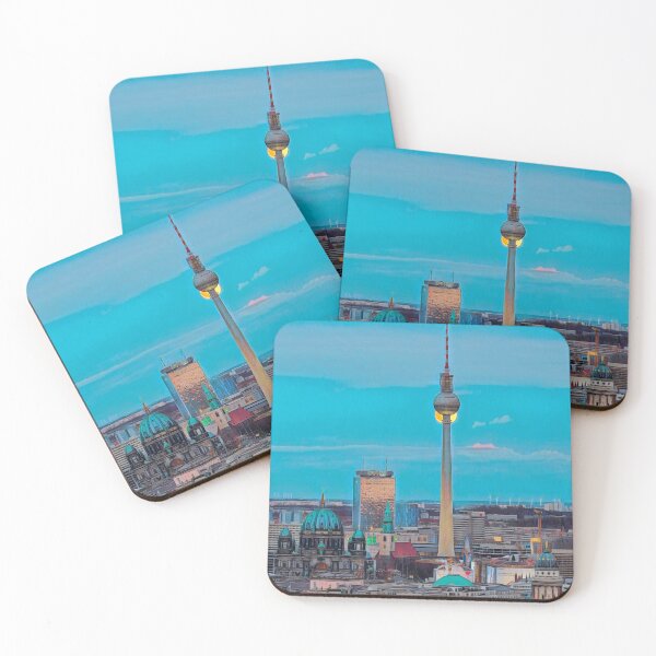 Item preview, Berlin Skyline designed and sold by Sofia-Draws.