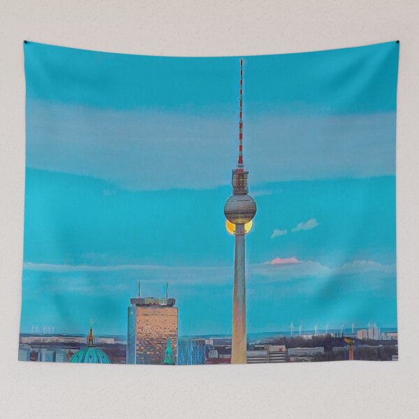 Item preview, Berlin Skyline designed and sold by Sofia-Draws.