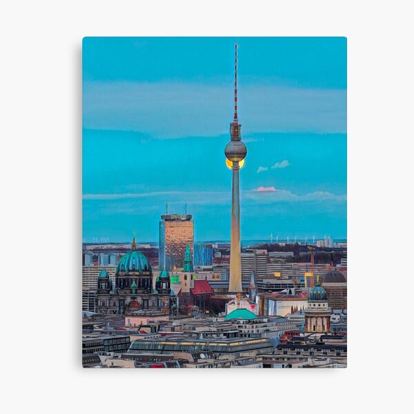 Artikel-Vorschau von Berliner Skyline, designt und verkauft von Sofia-Draws.