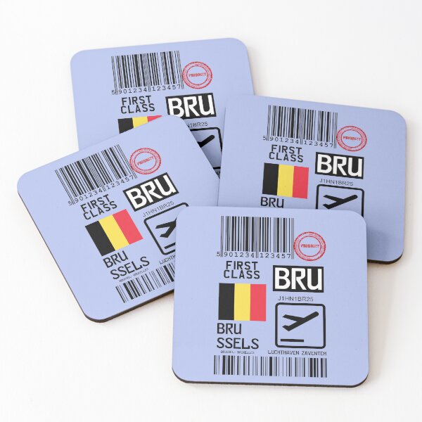 Item preview, Brussels Luchthaven Zaventem airport designed and sold by Travellerz.