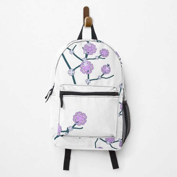 Item preview, ֎ TREE OF LIFE ֍ Fractal ~*Lavender Sakura*~ Retro Floral Flower Botanical Nature Landscape ~ Sacred Geometry~pink tones~psychadelic designed and sold by Spinning Plates 360.