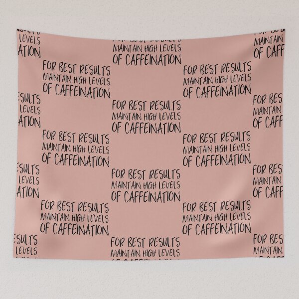 Item preview, Coffee: For best results, maintain high levels of caffeination (black text) designed and sold by Ofeefee.