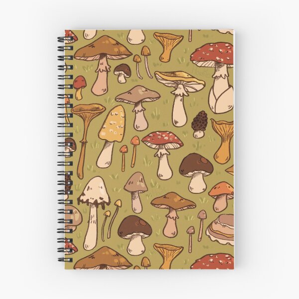 Item preview, Mushroom meadow, Repeating pattern designed and sold by Howlites.