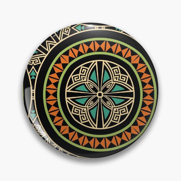Item preview, Africa Circle pattern designed and sold by littlesoulzwear.