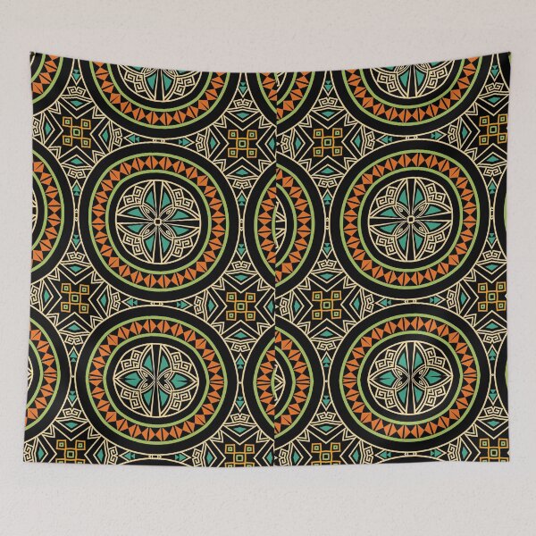 Item preview, Africa Circle pattern designed and sold by littlesoulzwear.
