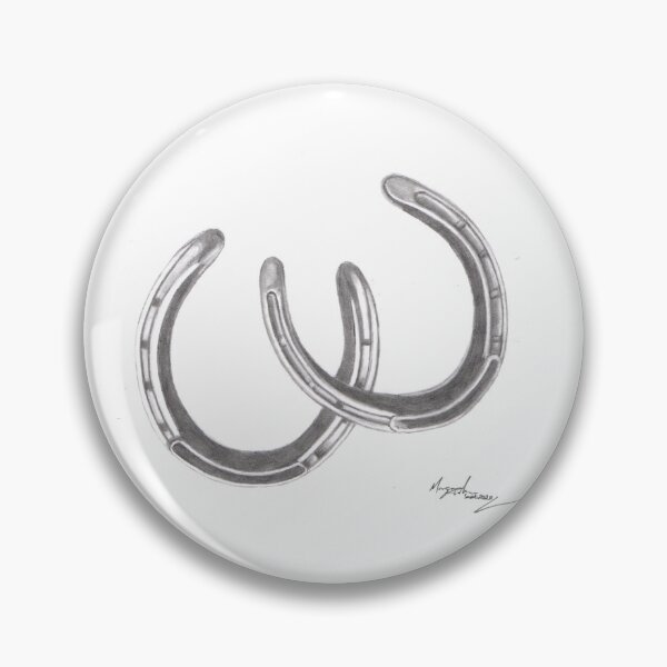 Item preview, Two Horseshoes designed and sold by MorganTaylorArt.