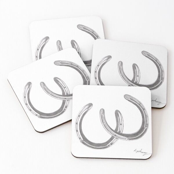 Item preview, Two Horseshoes designed and sold by MorganTaylorArt.