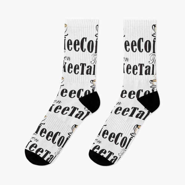 Item preview, Coffee Then Talkee, Coffee lover designed and sold by MoSaid.