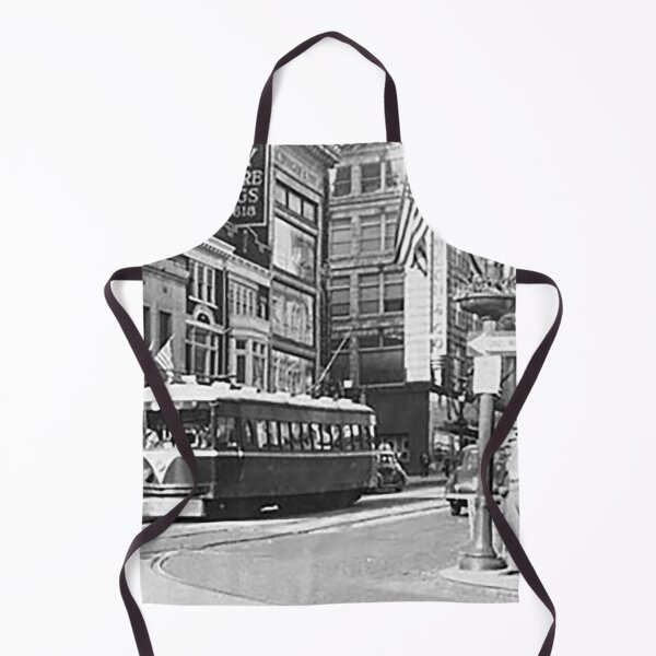 Item preview, Trolley Car, Lehigh Valley Transit Company, 600 block of Hamilton 1937, Allentown PA, Downtown Allentown, designed and sold by Nostrathomas66.