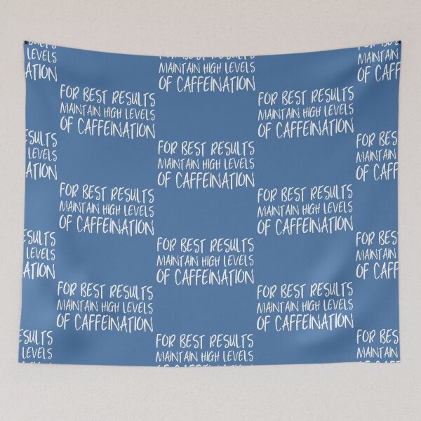 Item preview, Coffee: For best results, maintain high levels of caffeination (white text) designed and sold by Ofeefee.