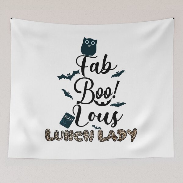 Item preview, Team Teacher Spooky Season Costume Fab Boo Lous Lunch Lady designed and sold by biigshow.