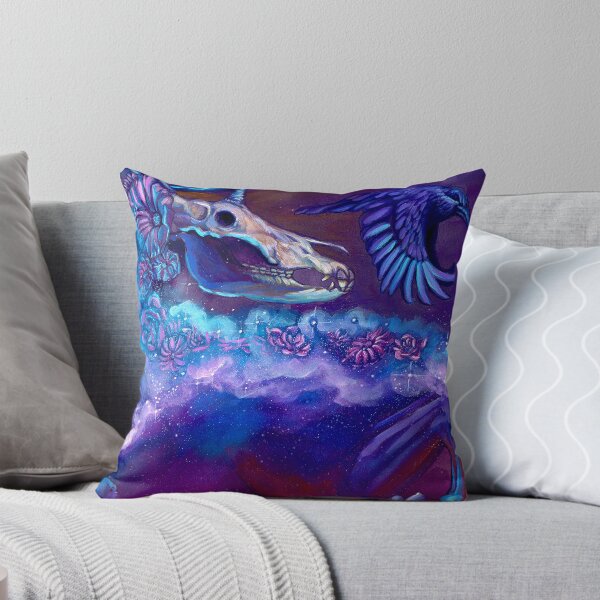 Item preview, Dark Fantasy Unicorn & Ravens designed and sold by Wingsoffantasy.