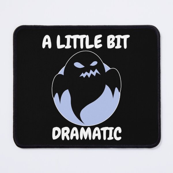 Item preview, Funny Halloween Ghost Design - A Little Bit Dramatic designed and sold by TeesForTheWorld.