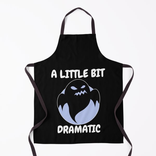 Item preview, Funny Halloween Ghost Design - A Little Bit Dramatic designed and sold by TeesForTheWorld.
