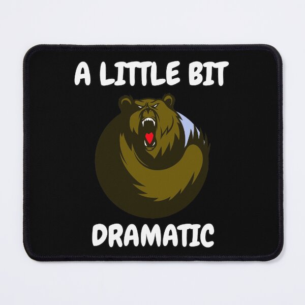 Item preview, Funny Halloween Bear Design - A Little Bit Dramatic designed and sold by TeesForTheWorld.