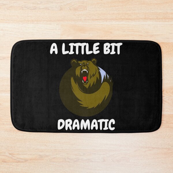 Item preview, Funny Halloween Bear Design - A Little Bit Dramatic designed and sold by TeesForTheWorld.