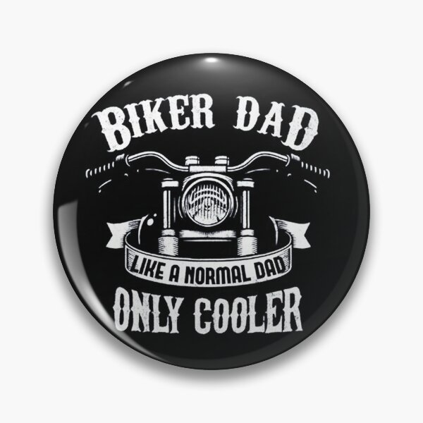Item preview, Like A Normal Dad Only Cooler Motorcycle designed and sold by juicylogo699.