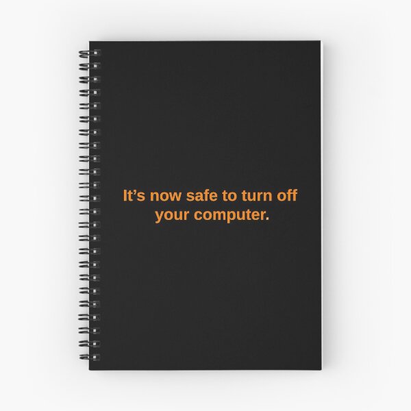 Item preview, It's now safe to turn off your computer. designed and sold by NikolaiGames.