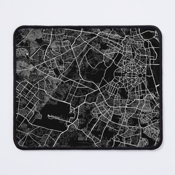 Item preview, New Delhi City Map of India - Full Moon designed and sold by deMAP.