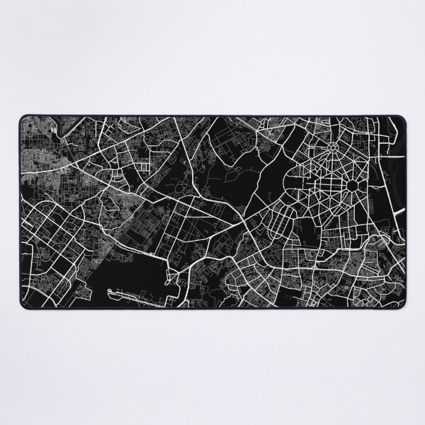 Item preview, New Delhi City Map of India - Full Moon designed and sold by deMAP.