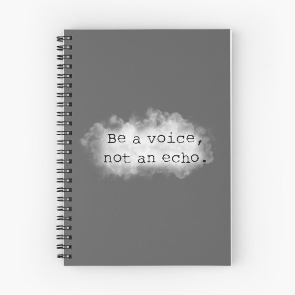 Item preview, Be a voice not a echo designed and sold by Pickle-Lily.