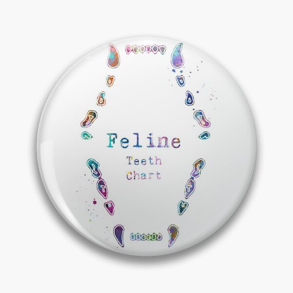 Item preview, Feline Cat Teeth Dental Chart designed and sold by EvasDreams.