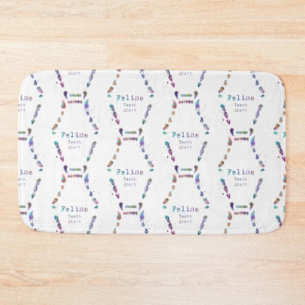 Item preview, Feline Cat Teeth Dental Chart designed and sold by EvasDreams.