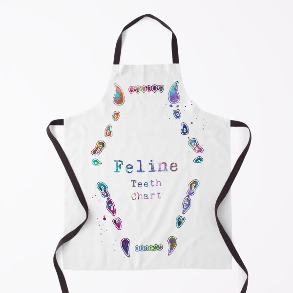 Item preview, Feline Cat Teeth Dental Chart designed and sold by EvasDreams.