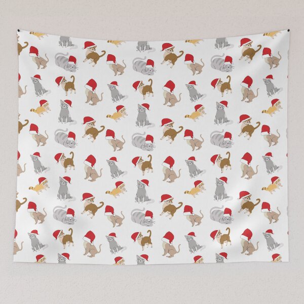 Item preview, Christmas Cats designed and sold by raccoonbox.