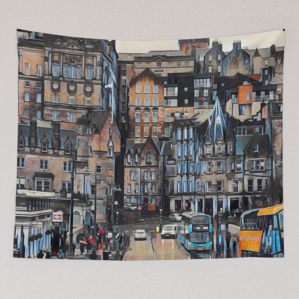 Item preview, Edinburgh Skyline designed and sold by Sofia-Draws.