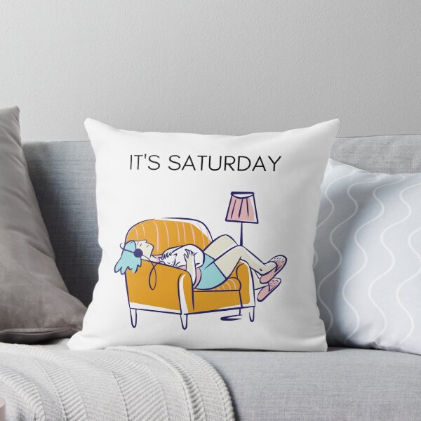 Item preview, It's Saturday designed and sold by BloomForYou.