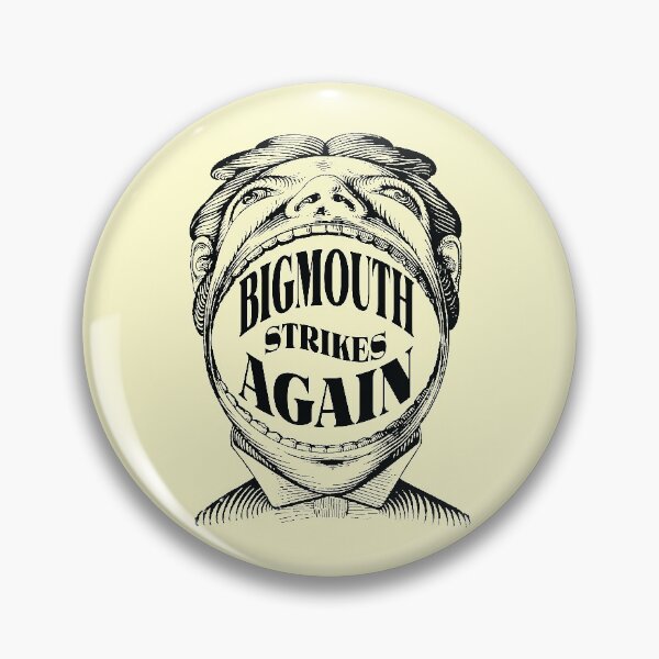 Item preview, The Smiths Bigmouth Strikes Again designed and sold by LookSharpish.