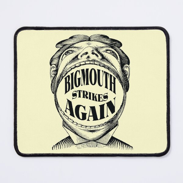 Item preview, The Smiths Bigmouth Strikes Again designed and sold by LookSharpish.