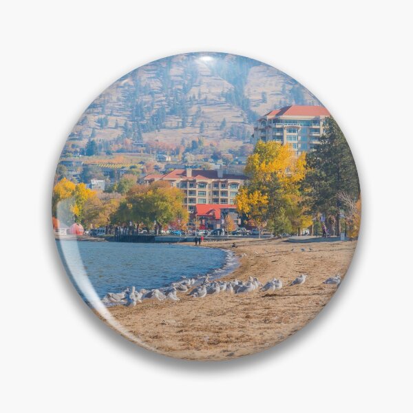 Item preview, Penticton Waterfront View at Okanagan Beach designed and sold by Amy Mitchell.