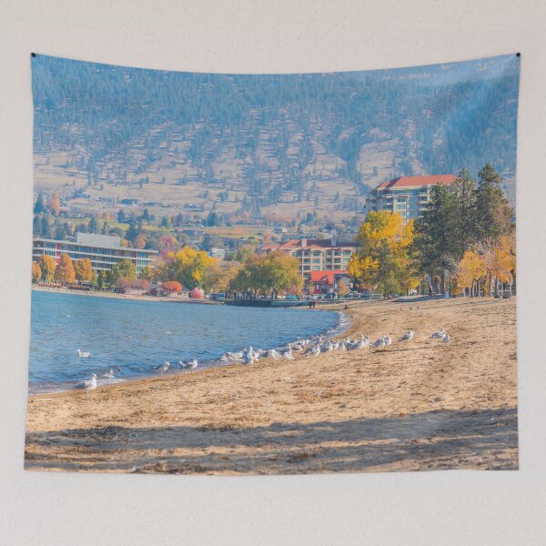 Item preview, Penticton Waterfront View at Okanagan Beach designed and sold by Amy Mitchell.