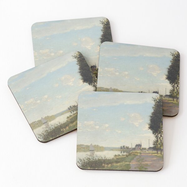 Item preview, Impressionist Painting Argenteuil (1872) by Claude Monet designed and sold by Designedbysm.