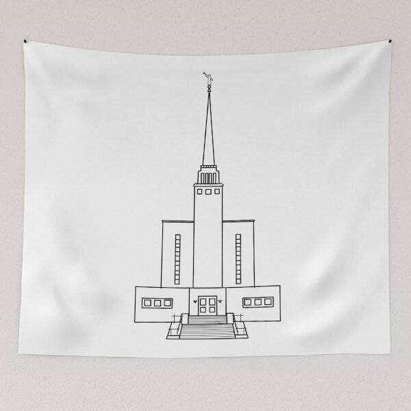 Item preview, London, England LDS Temple designed and sold by Handdrawnbyzoe.